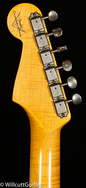 Fender Custom Shop Willcutt True '62 Stratocaster Journeyman Relic Black 60s Oval C (885)