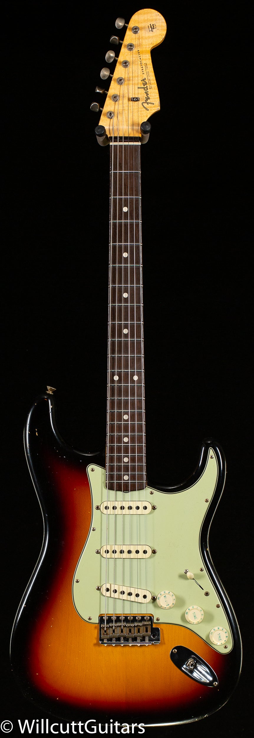 Fender Custom Shop TRUE '62 STRAT JRN MBDG '59 C 3TSB BRAZ (011)