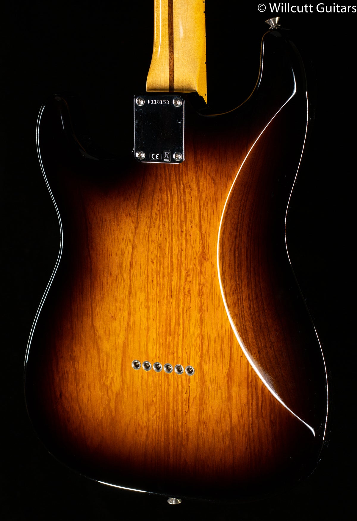 Fender Custom Shop Vintage Custom '55 Hardtail Strat Time Capsule Package Wide-Fade 2-Color Sunburst (153)