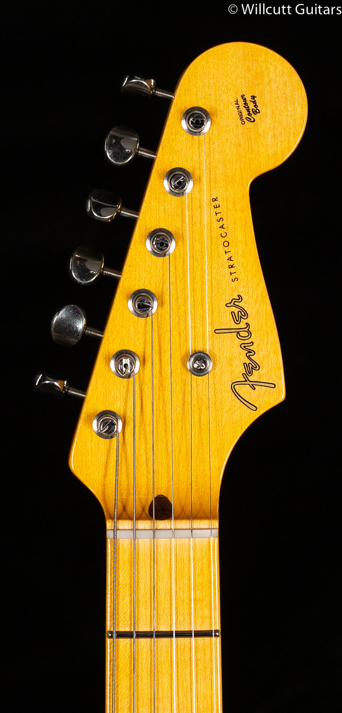 Fender Custom Shop Vintage Custom '55 Hardtail Strat Time Capsule Package Wide-Fade 2-Color Sunburst (153)
