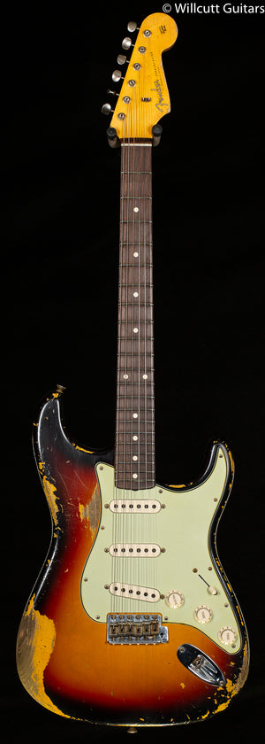 Fender Custom Shop Masterbuilt Ron Thorn 1960 Stratocaster Heavy Relic 3-Tone Sunburst Brazilian Rosewood (216)