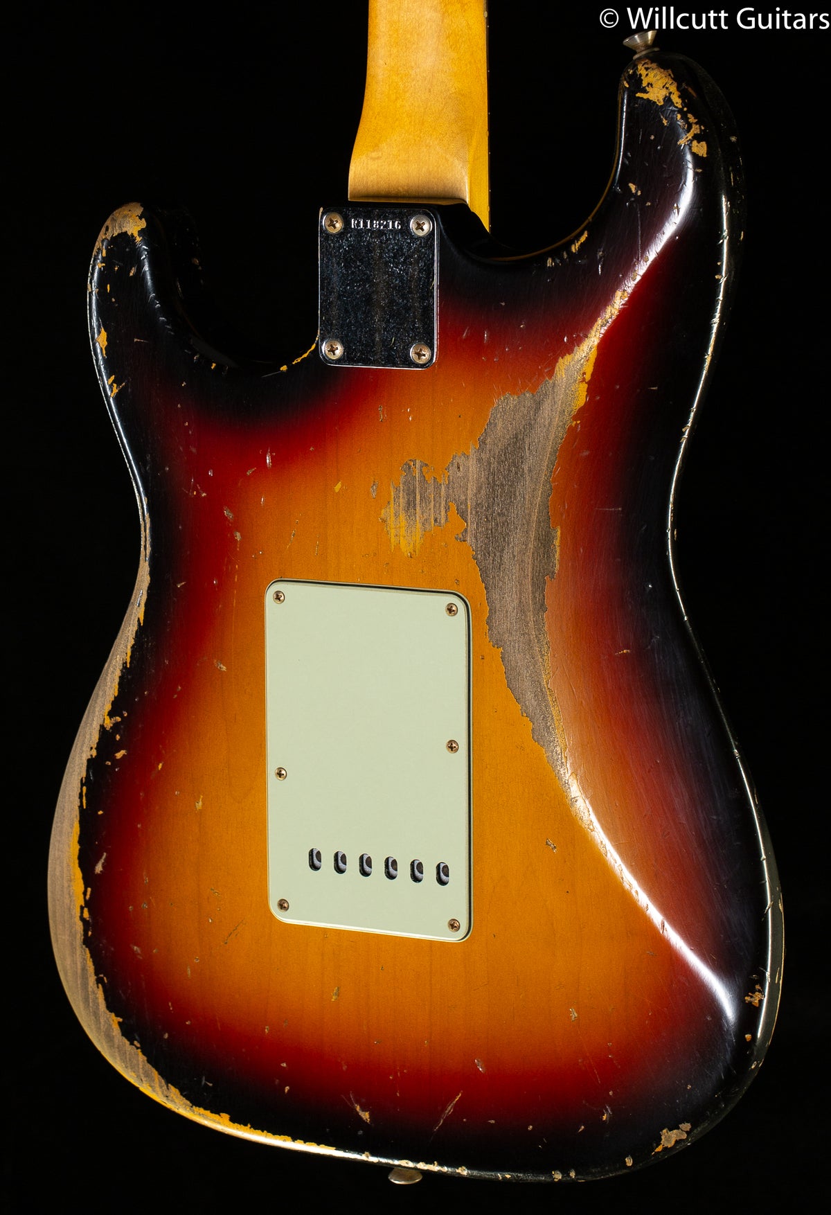Fender Custom Shop Masterbuilt Ron Thorn 1960 Stratocaster Heavy Relic 3-Tone Sunburst Brazilian Rosewood (216)