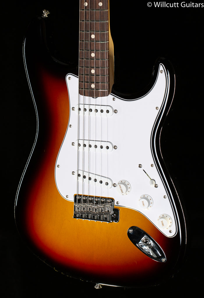 Fender Custom Shop Flash Coat 60s Stratocaster 3 Tone Sunburst