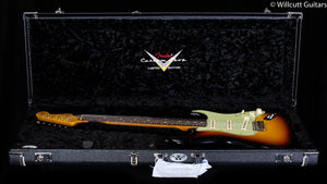 Fender Custom Shop Willcutt True '62 Stratocaster Journeyman Relic 3-Tone Sunburst Josephina Handwound 57 Soft V (253)