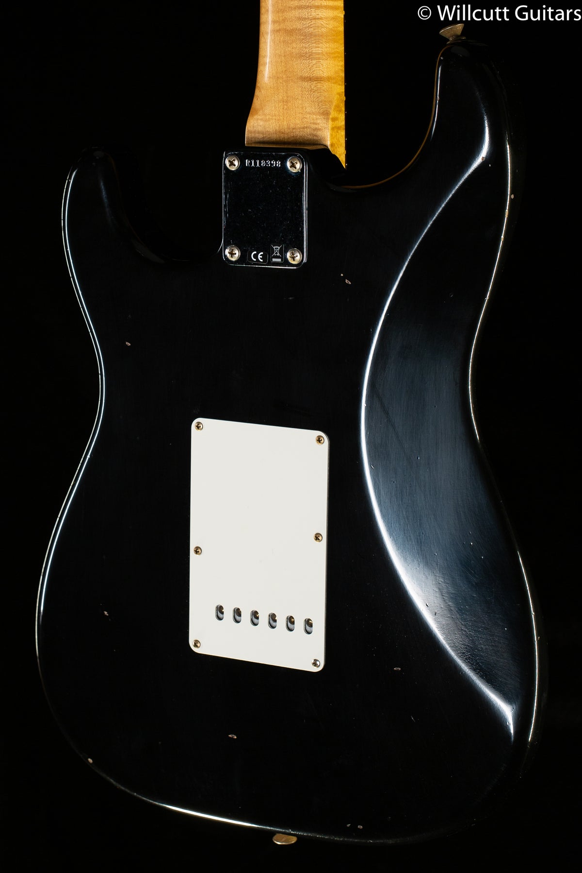 Fender Custom Shop Willcutt True &#39;62 Stratocaster Journeyman Relic Black 60s Oval C