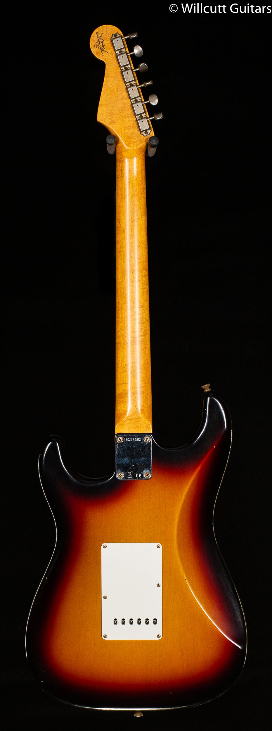 Fender Custom Shop Willcutt True &#39;62 Stratocaster Journeyman Relic 3-Tone Sunburst 60s Oval C