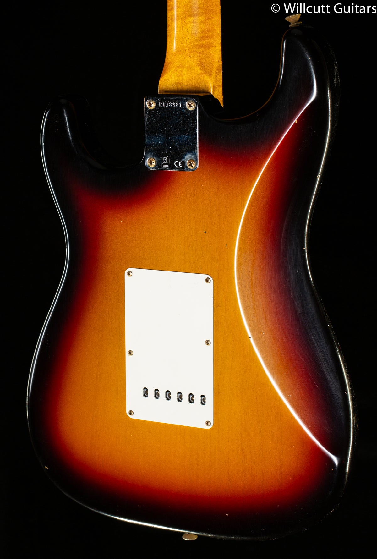 Fender Custom Shop Willcutt True &#39;62 Stratocaster Journeyman Relic 3-Tone Sunburst 60s Oval C