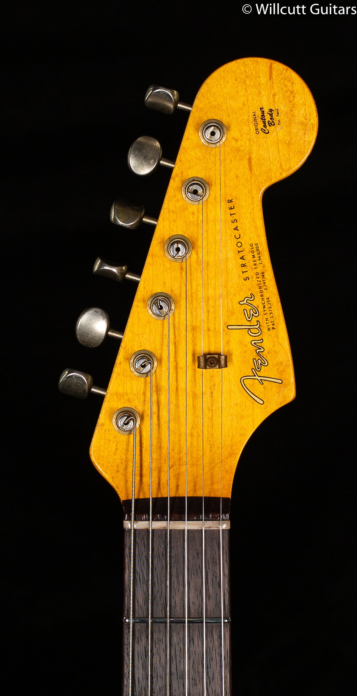 Fender Custom Shop Willcutt True &#39;62 Stratocaster Journeyman Relic 3-Tone Sunburst 60s Oval C