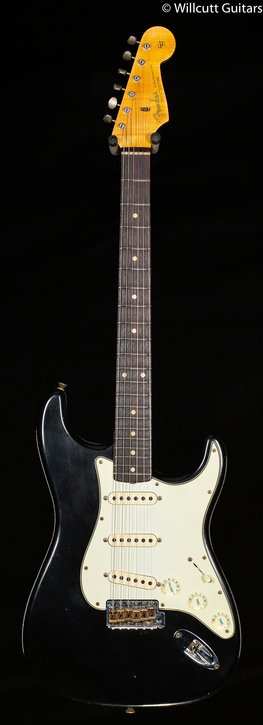 Fender Custom Shop Willcutt True &#39;62 Stratocaster Journeyman Relic Black 59 C