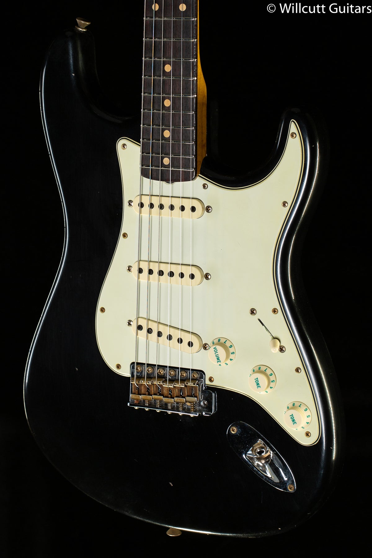 Fender Custom Shop Willcutt True &#39;62 Stratocaster Journeyman Relic Black 59 C