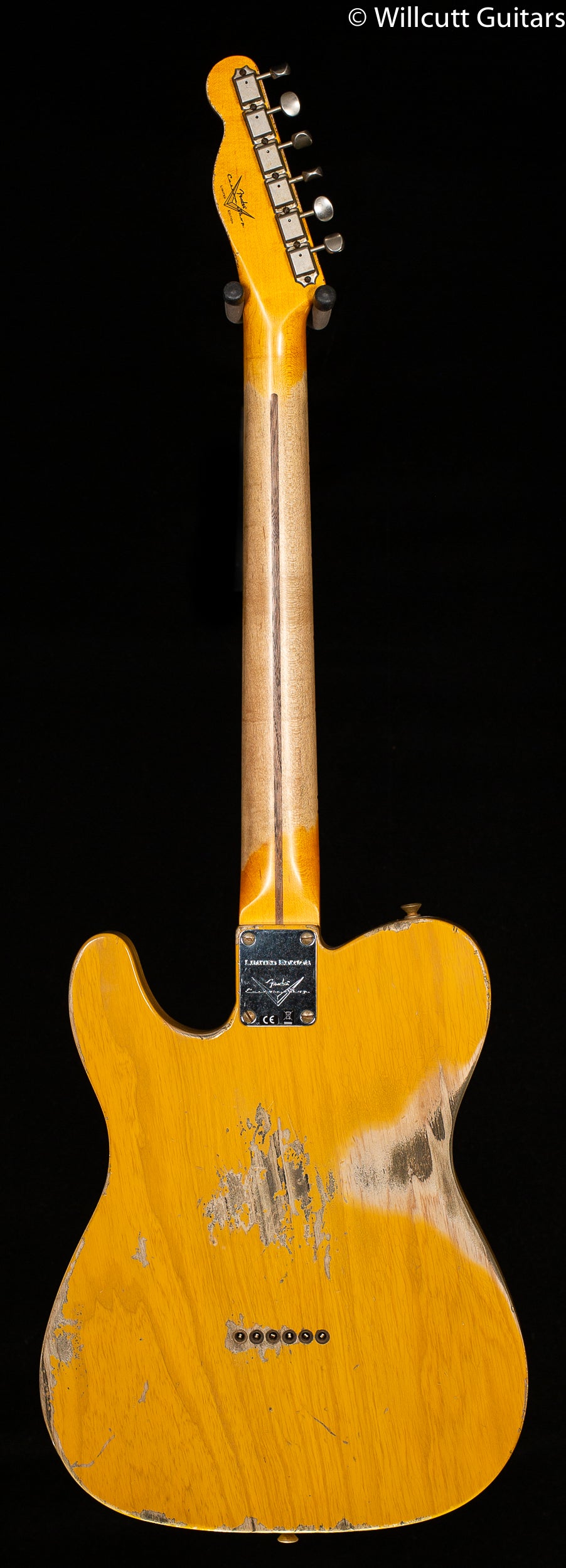 Fender Custom Shop Limited Edition &#39;51 HS Telecaster Heavy Relic Maple Fingerboard Aged Butterscotch Blonde