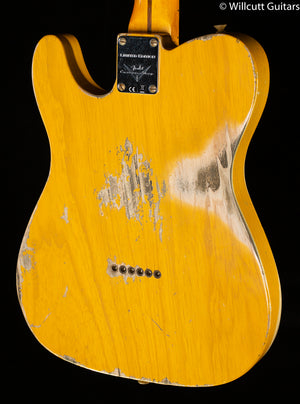 Fender Custom Shop Limited Edition '51 HS Telecaster Heavy Relic Maple Fingerboard Aged Butterscotch Blonde