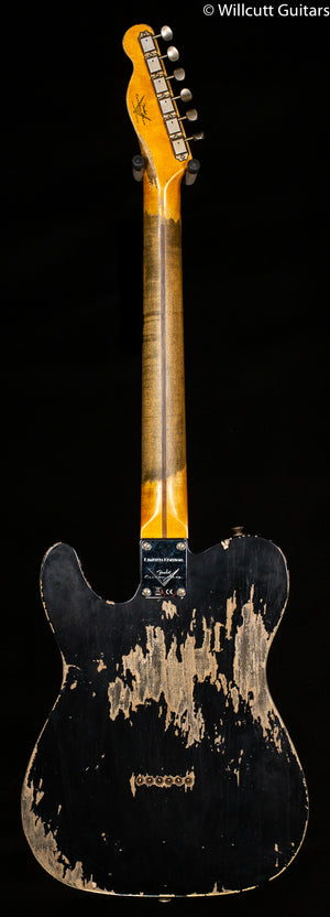 Fender Custom Shop Limited Edition '51 HS Telecaster Super Heavy Relic Aged Black (600)