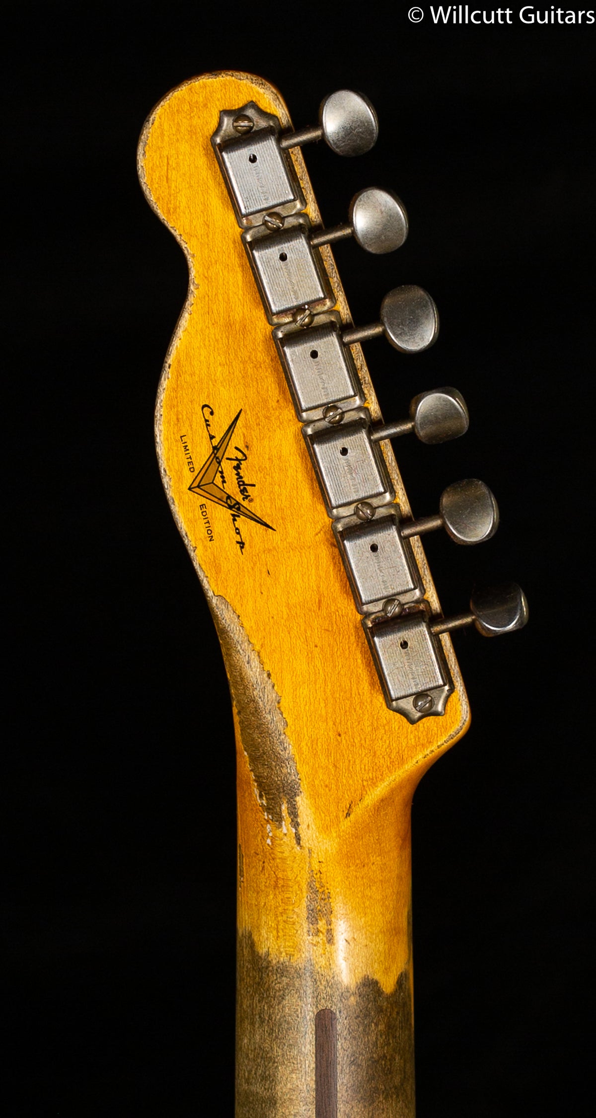 Fender Custom Shop Limited Edition '51 HS Telecaster Super Heavy Relic Aged Black (600)