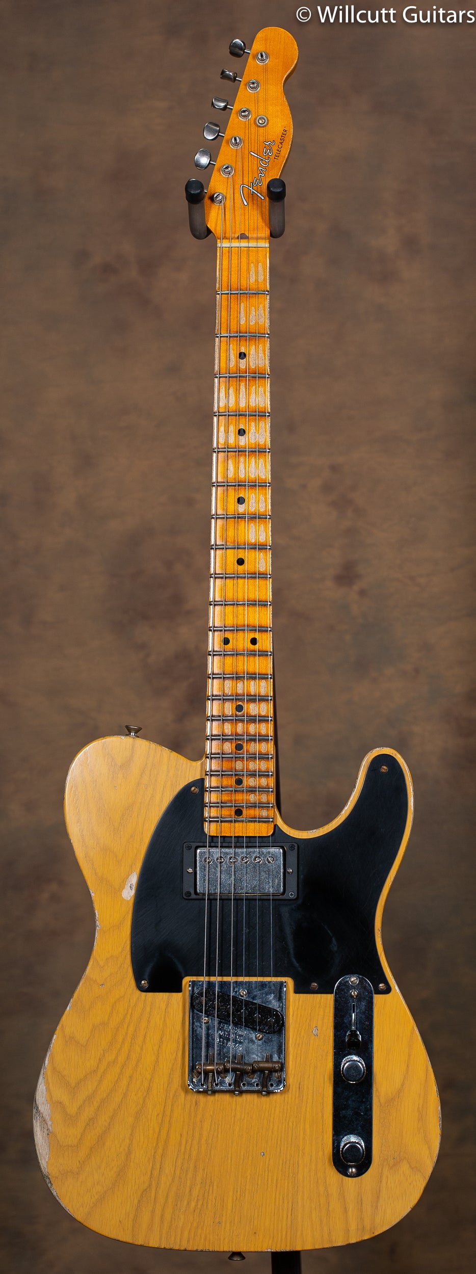 Fender Custom Shop Limited Edition '51 HS Telecaster Heavy Relic Aged Butterscotch Blonde