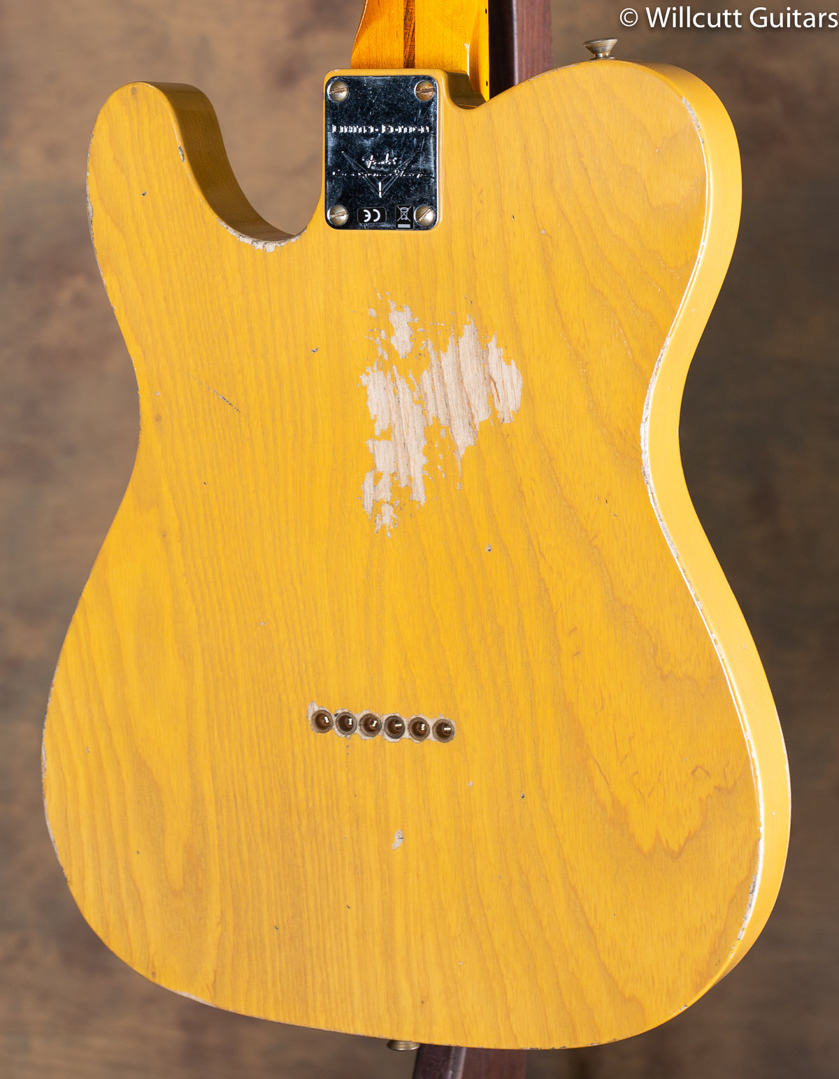 Fender Custom Shop Limited Edition '51 HS Telecaster Heavy Relic Aged Butterscotch Blonde