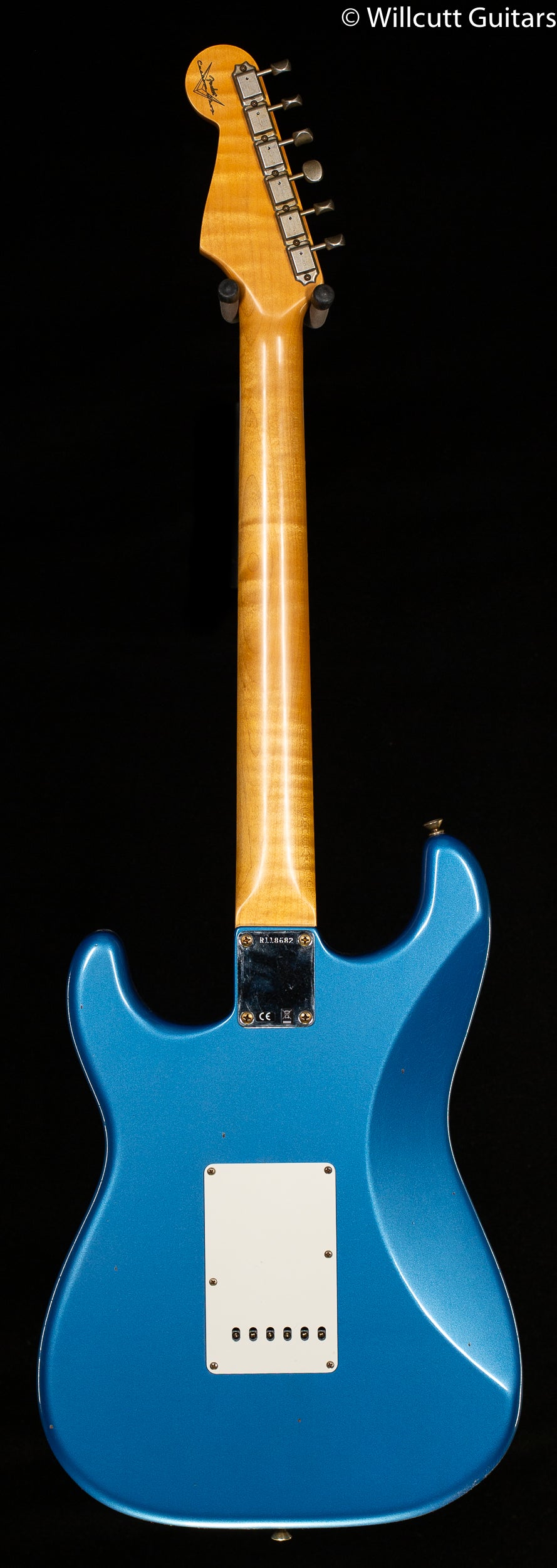 Fender Custom Shop Willcutt True &#39;62 Stratocaster Journeyman Relic Lake Placid Blue 59 C (682)