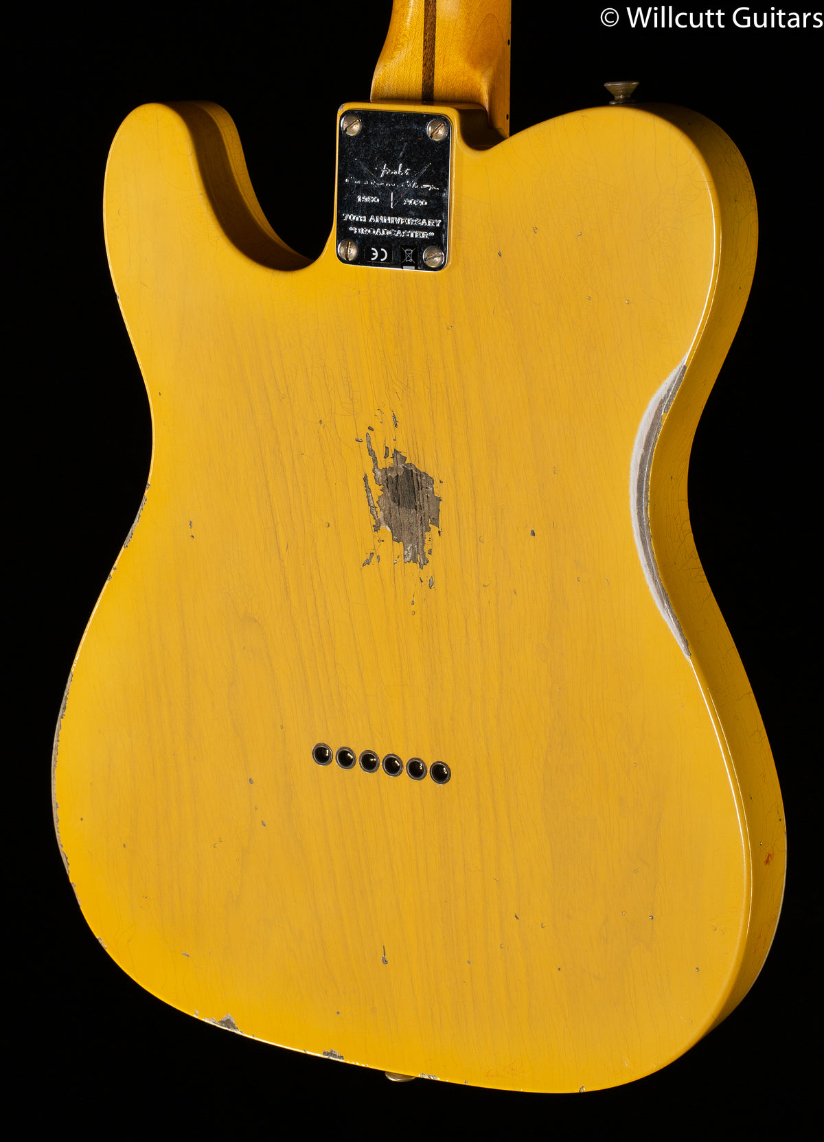 Fender Custom Shop LTD 70th Anniversary Broadcaster Relic Aged Nocaster Blonde