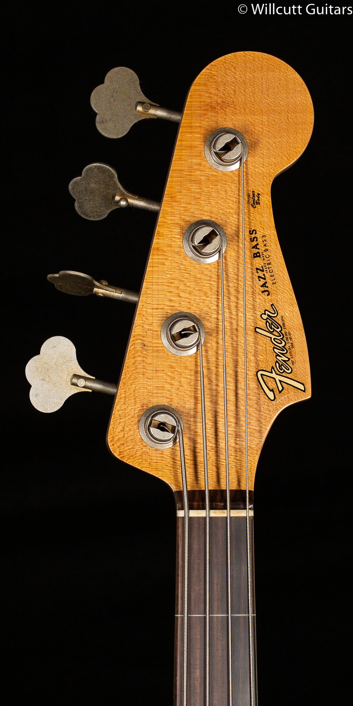 Fender Custom Shop Jaco Pastorius Tribute Fretless Jazz Bass Rosewood Fingerboard 3-Color Sunburst (795)