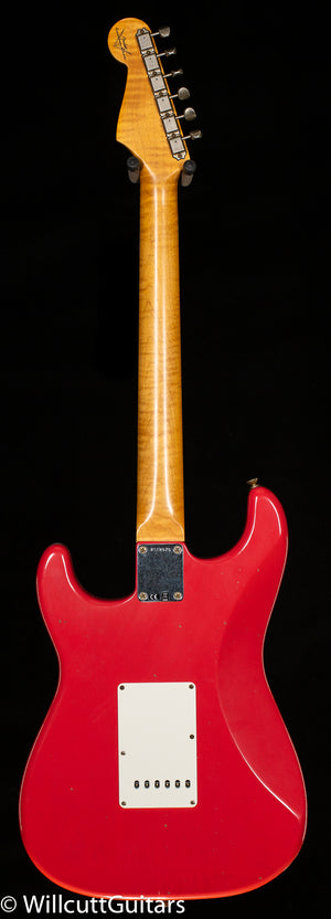 Fender Custom Shop Willcutt True '62 Stratocaster Journeyman Relic Fiesta Red '57 V (979)