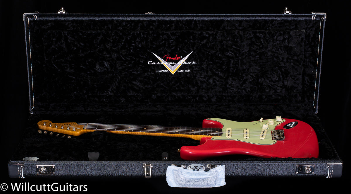 Fender Custom Shop Willcutt True '62 Stratocaster Journeyman Relic Fiesta Red '57 V (979)