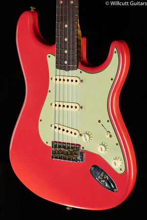 Fender Custom Shop Willcutt True '62 Stratocaster Journeyman Relic Fiesta Red '57 V (009)