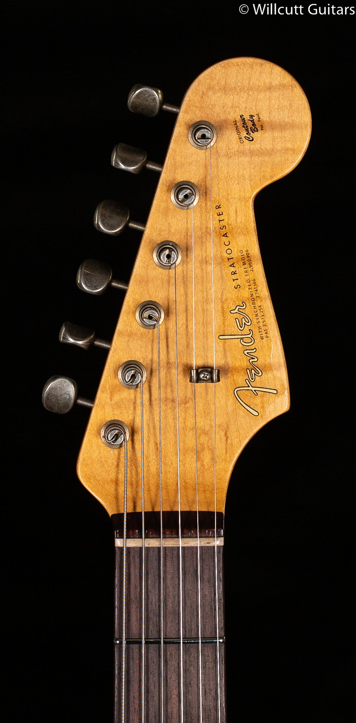 Fender Custom Shop Willcutt True &#39;62 Stratocaster Journeyman Relic Fiesta Red &#39;57 V (009)