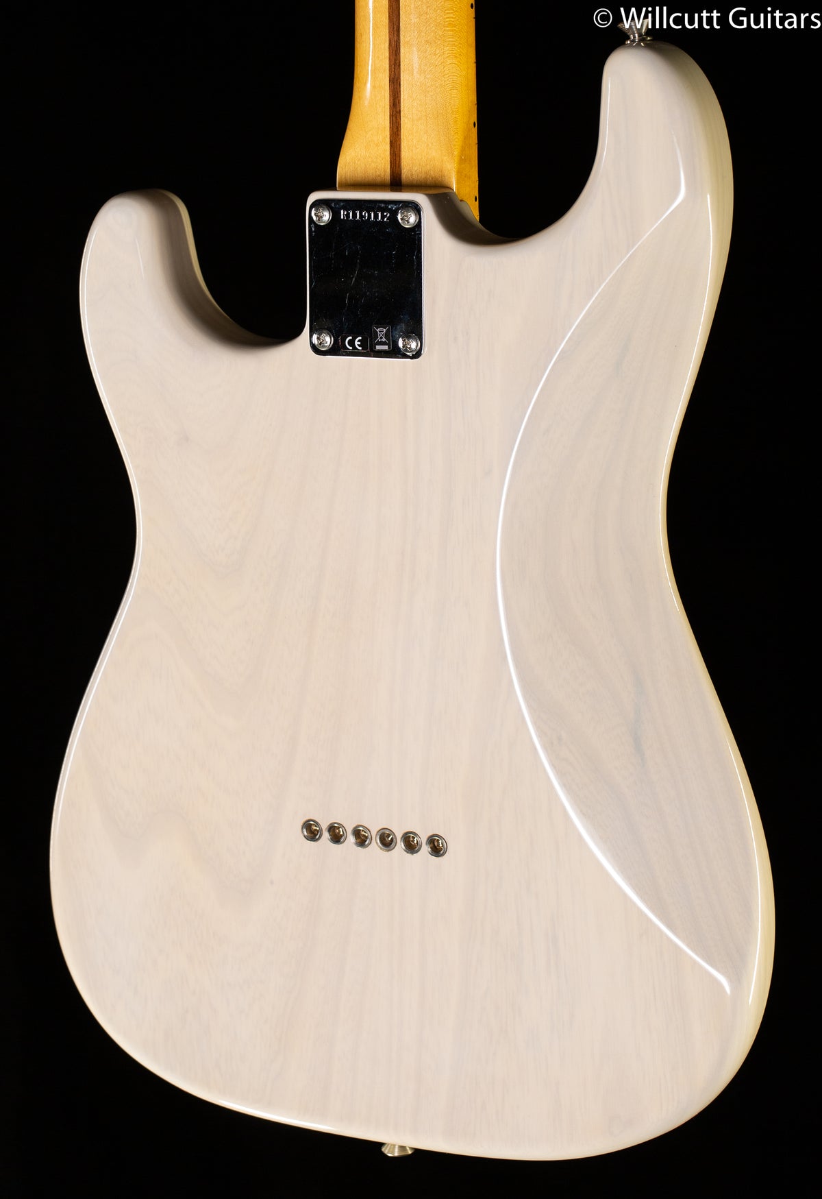 Fender Custom Shop Vintage Custom '55 Hardtail Strat Time Capsule Package, Maple Neck, Aged White Blonde (112)