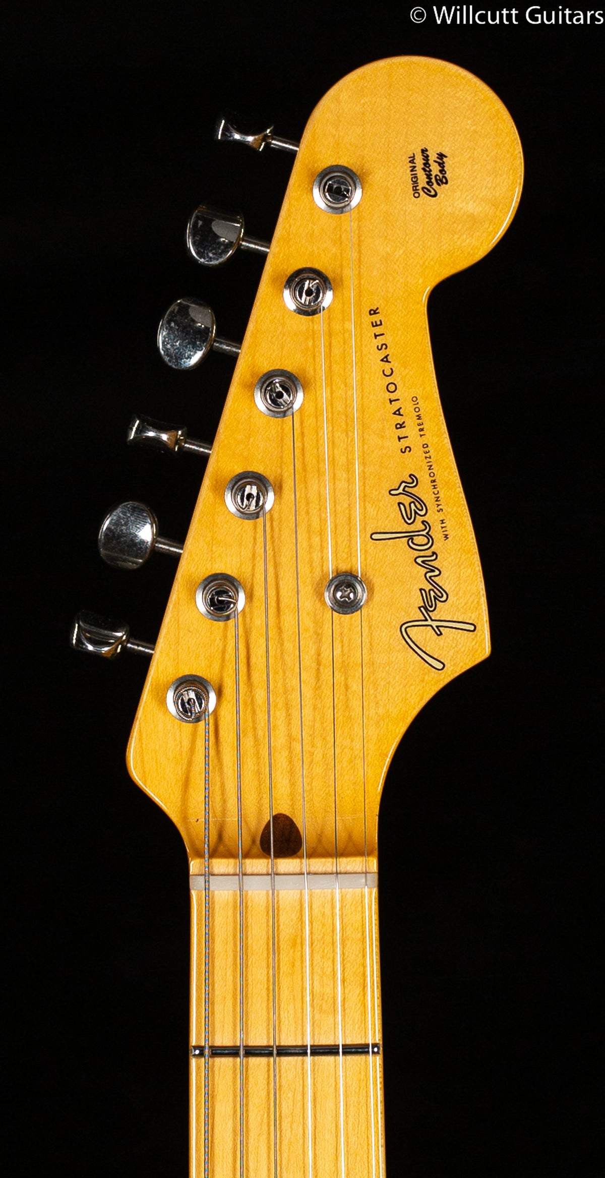 Fender Custom Shop Vintage Custom '55 Hardtail Strat Time Capsule Package, Maple Neck, Aged White Blonde (112)