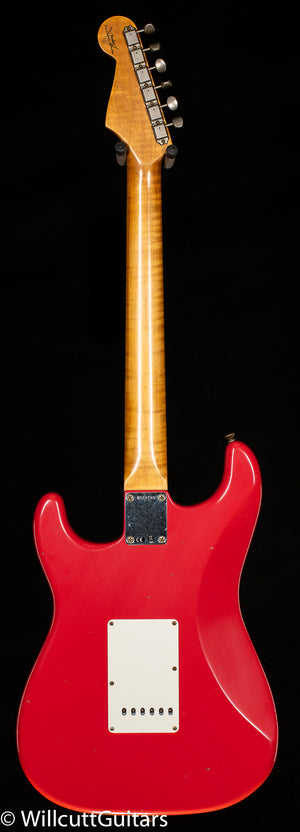 Fender Custom Shop Willcutt True '62 Stratocaster Journeyman Relic Fiesta Red Large C (169)