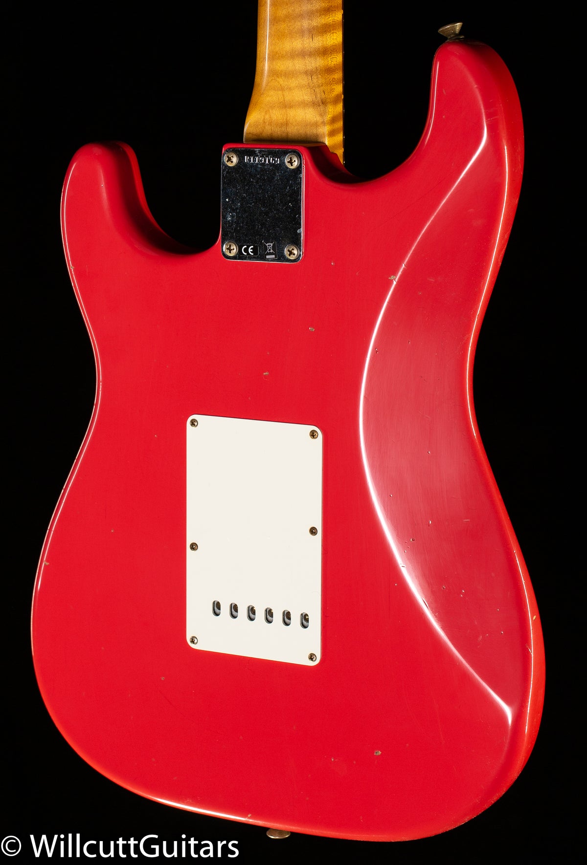 Fender Custom Shop Willcutt True '62 Stratocaster Journeyman Relic Fiesta Red Large C (169)