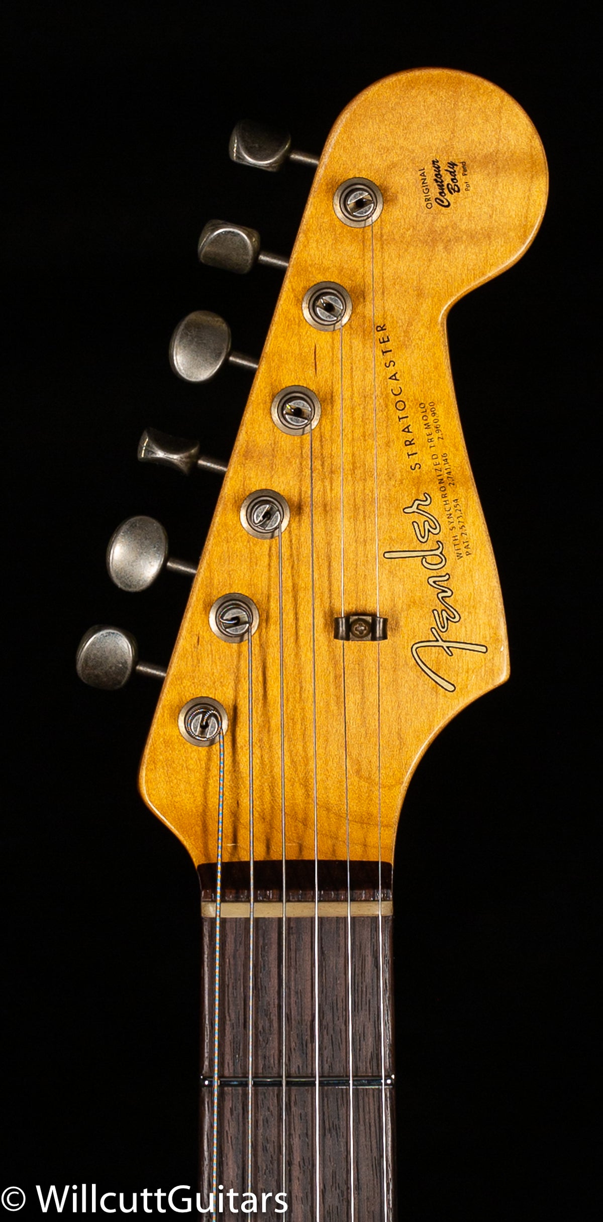 Fender Custom Shop Willcutt True '62 Stratocaster Journeyman Relic Fiesta Red Large C (169)