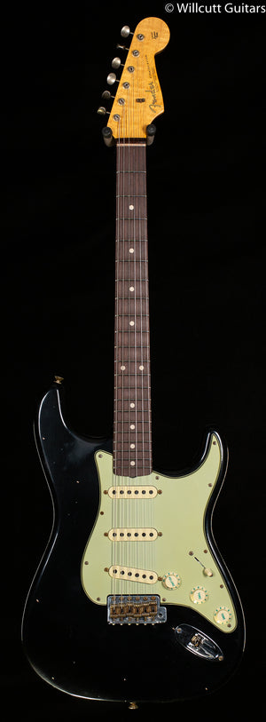 Fender Custom Shop Willcutt True '62 Stratocaster Journeyman Relic Black Large C (378)