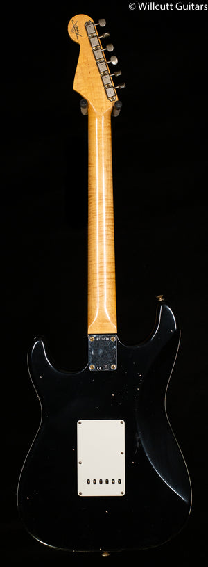 Fender Custom Shop Willcutt True '62 Stratocaster Journeyman Relic Black Large C (378)