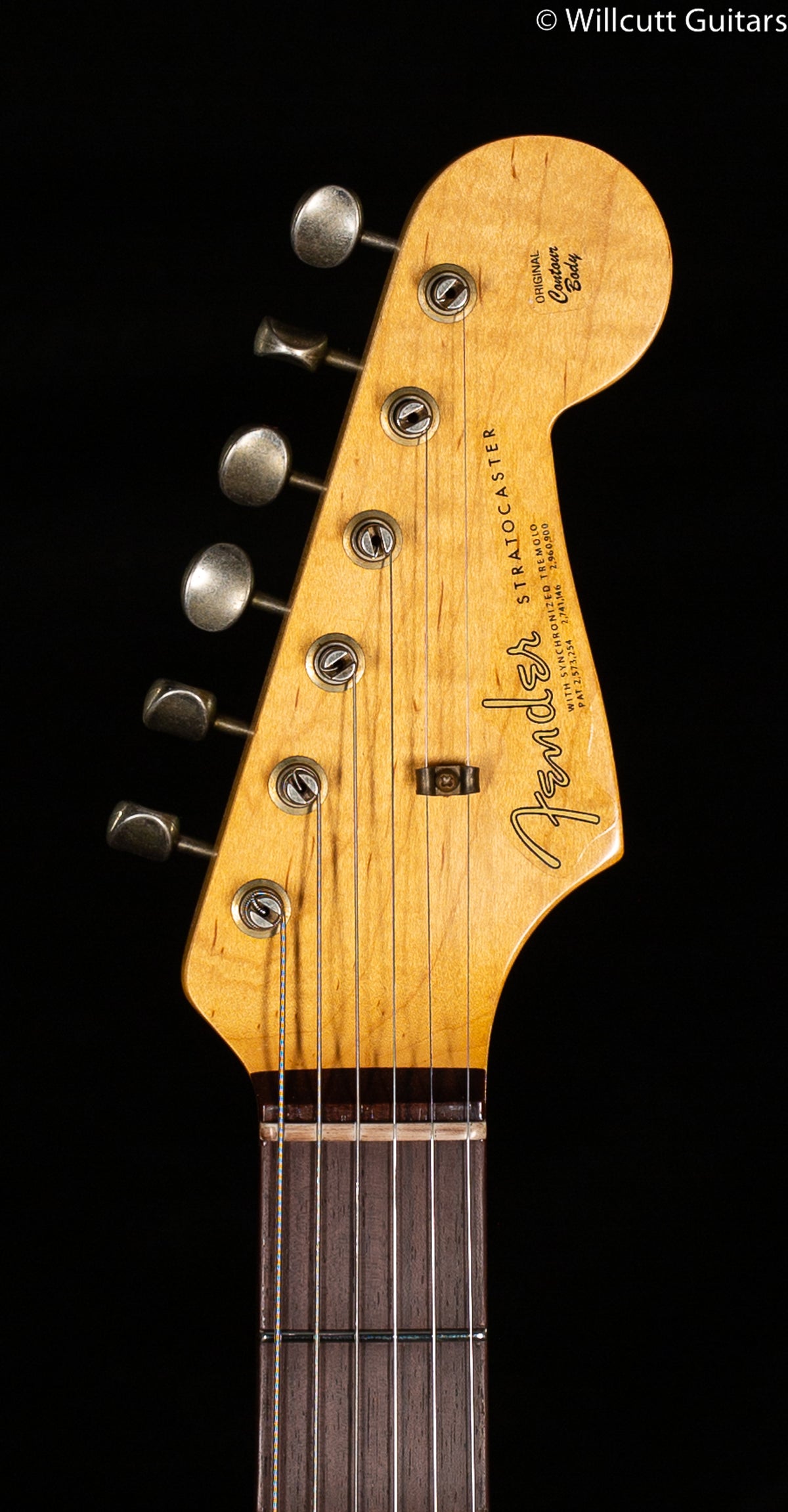 Fender Custom Shop Willcutt True '62 Stratocaster Journeyman Relic Black Large C (378)