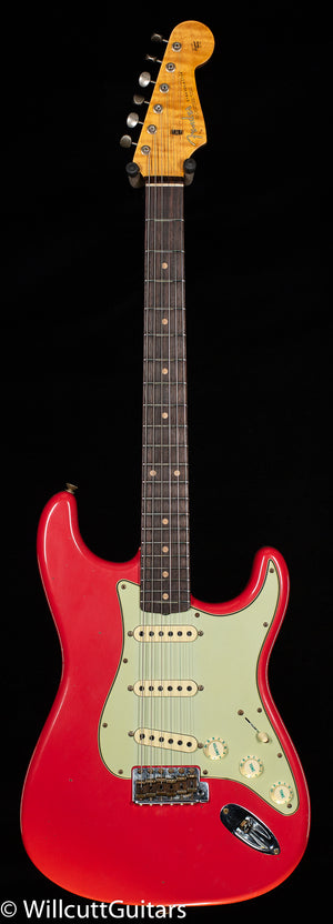 Fender Custom Shop Willcutt True '62 Stratocaster Journeyman Relic Fiesta Red '57 V (399)