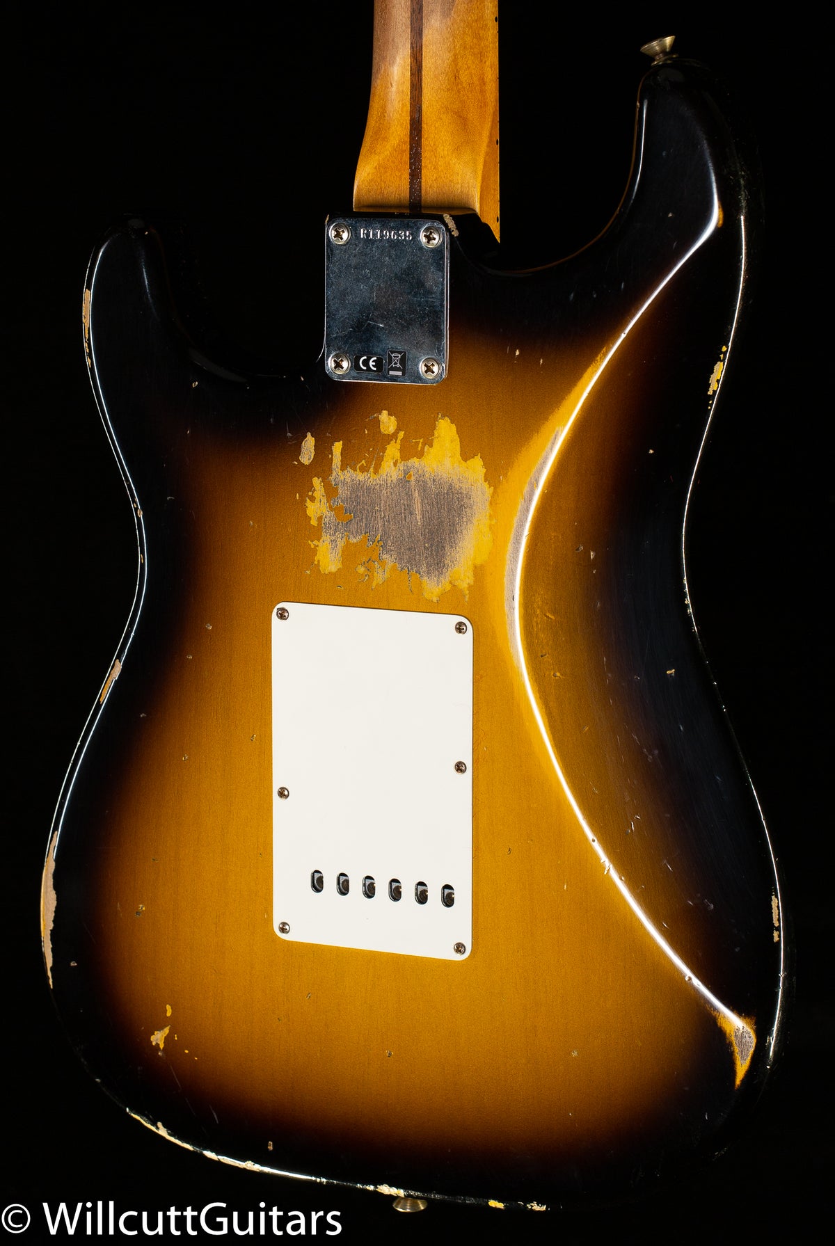 Fender Custom Shop 1957 Stratocaster Heavy Relic 2-Tone Sunburst (635)