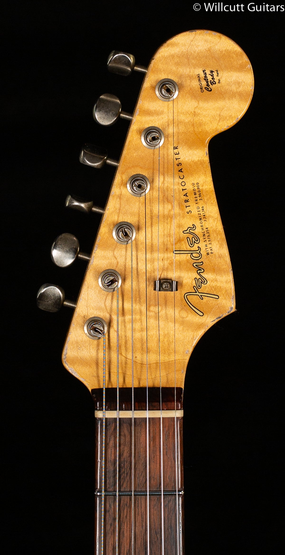 Fender Custom Shop True '62 Strat Journeyman Relic Masterbuilt Dennis Galuszka Olympic White Brazilian (636)
