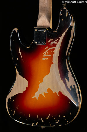 Fender Custom Shop Jaco Pastorius Tribute Fretless Jazz Bass, Rosewood Fingerboard, 3-Color Sunburst (682)