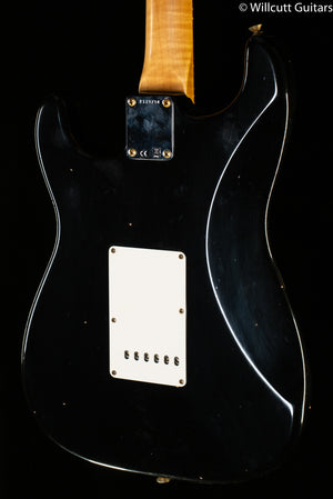 Fender Custom Shop Willcutt True '62 Stratocaster Journeyman Relic Black 60s C (794)