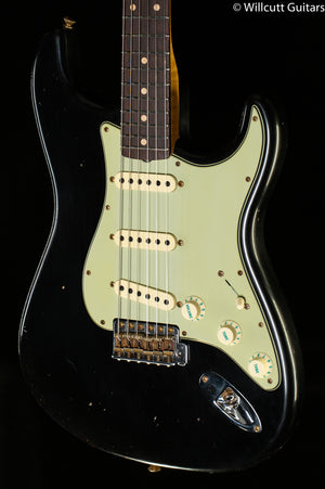 Fender Custom Shop Willcutt True '62 Stratocaster Journeyman Relic Black 57 V (795)