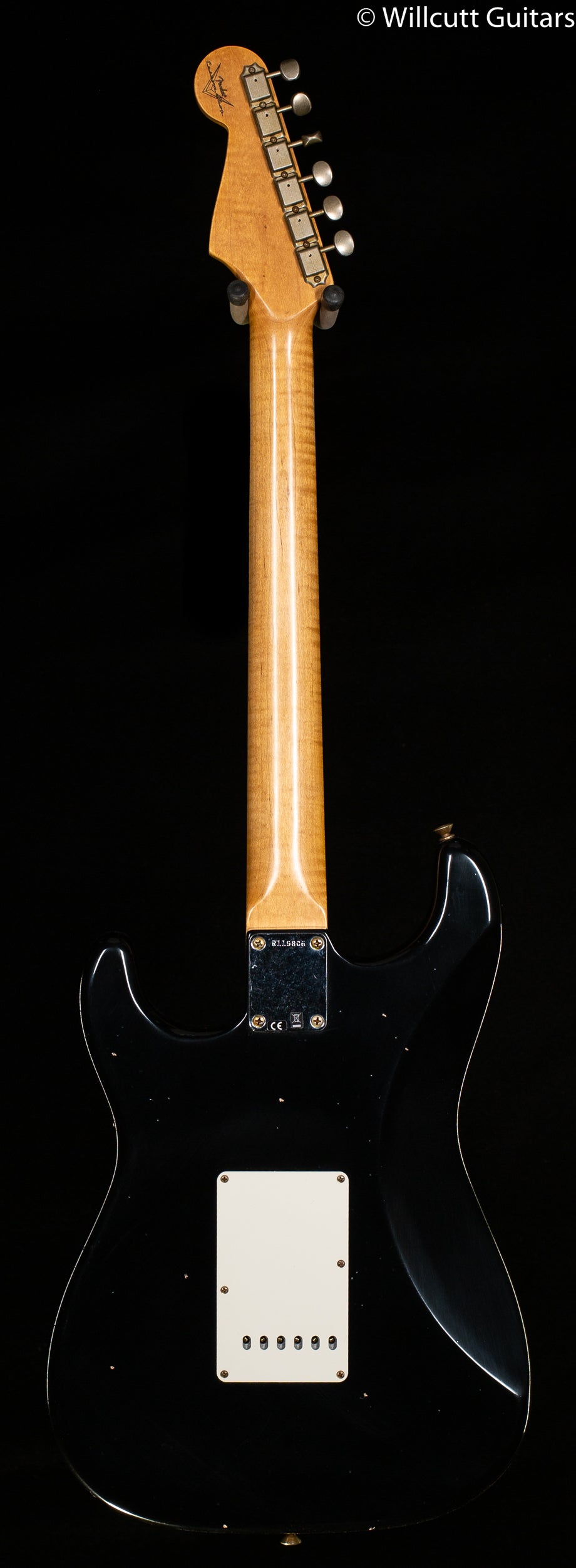 Fender Custom Shop Willcutt True '62 Stratocaster Journeyman Relic Black Large C (806)