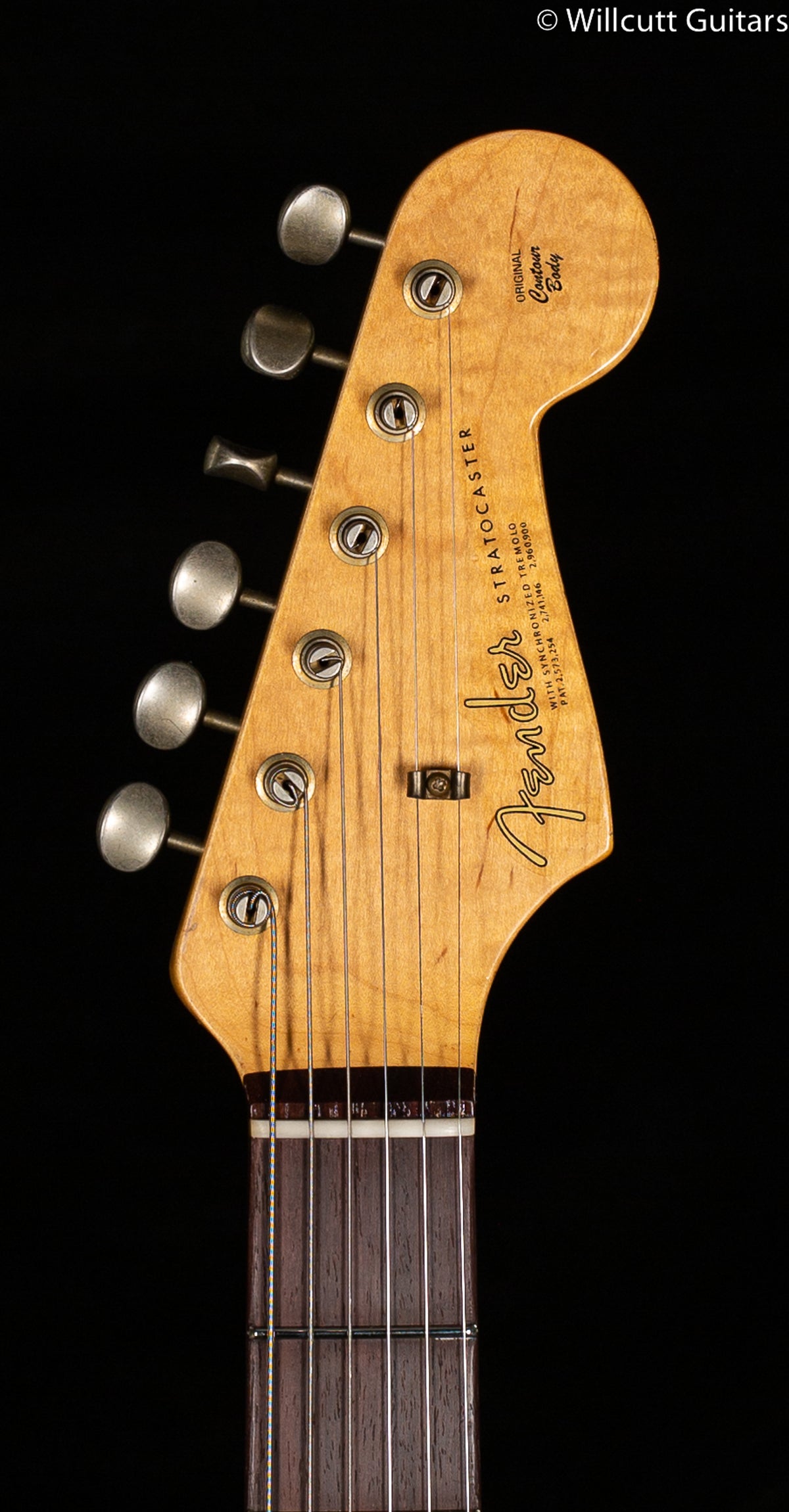 Fender Custom Shop Willcutt True '62 Stratocaster Journeyman Relic Black Large C (806)