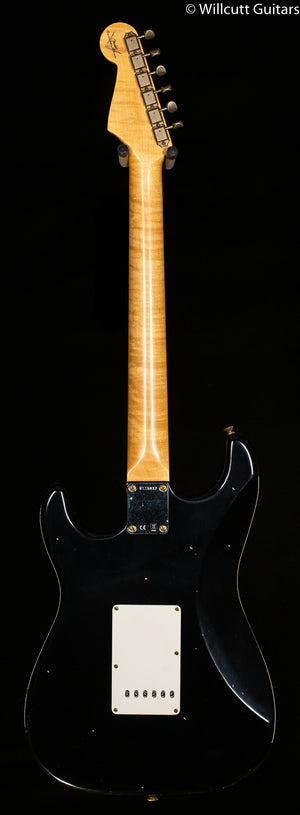 Fender Custom Shop Willcutt True '62 Stratocaster Journeyman Relic Black 57 V  (837)
