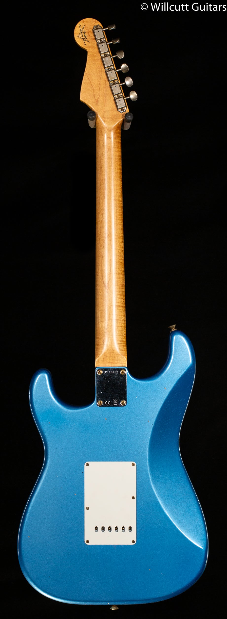 Fender Custom Shop Willcutt True &#39;62 Stratocaster Journeyman Relic Lake Placid Blue Large C (852)