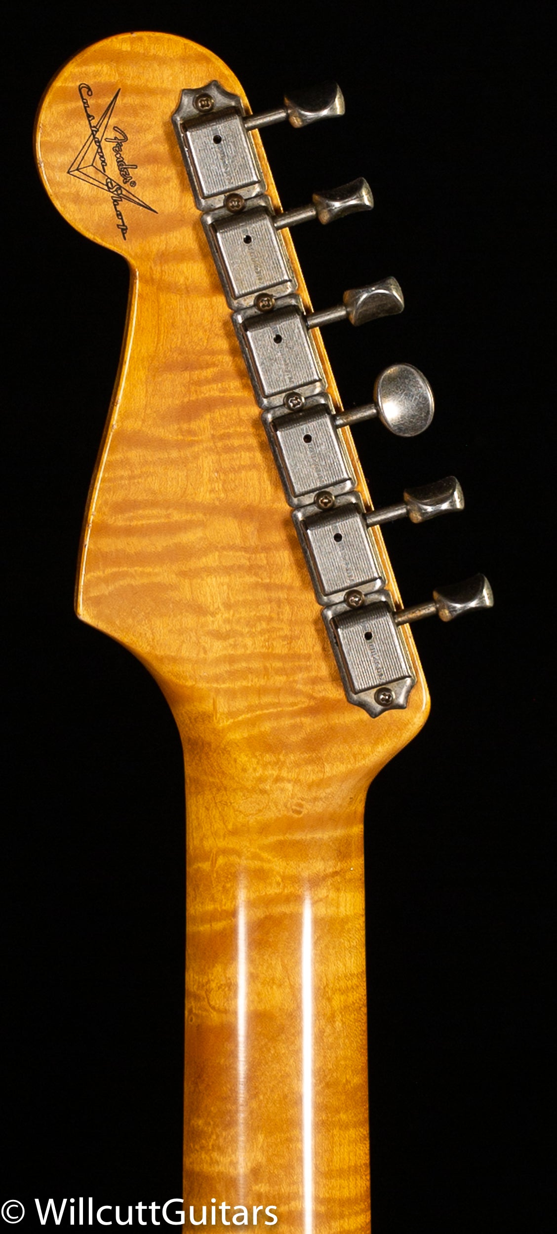 Fender Custom Shop Willcutt True '62 Stratocaster Journeyman Relic Black 60s Oval C (917)