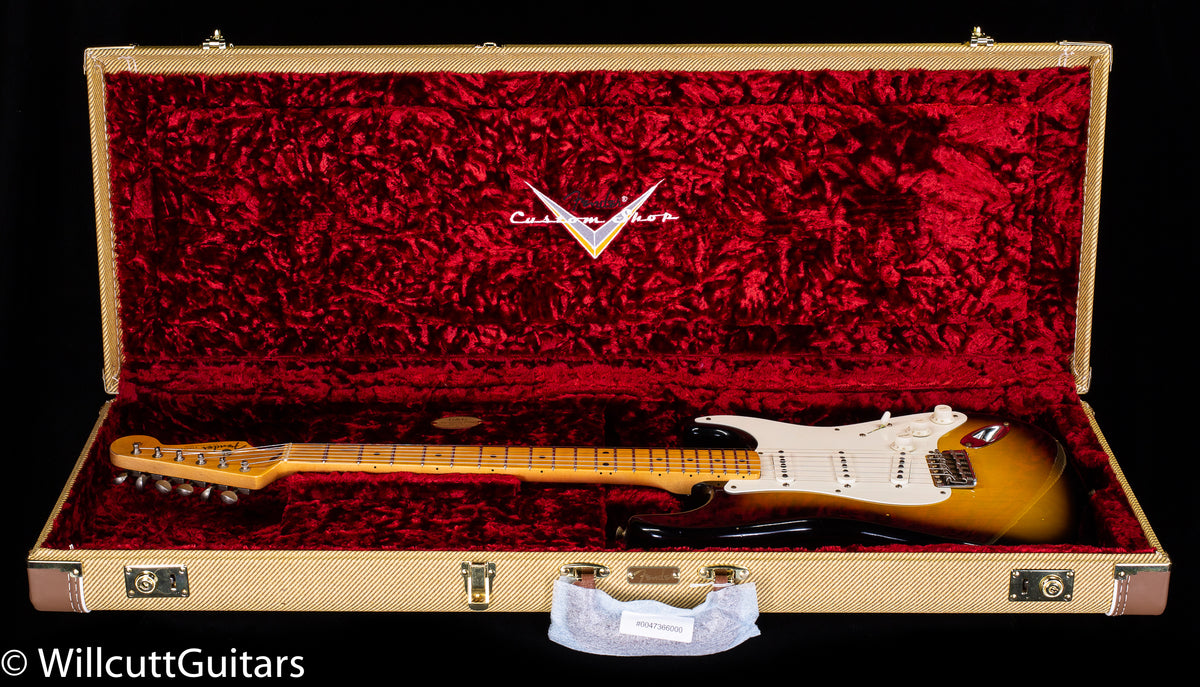 Fender 1955 STRAT Journeyman Relic 2-Color Sunburst (072)