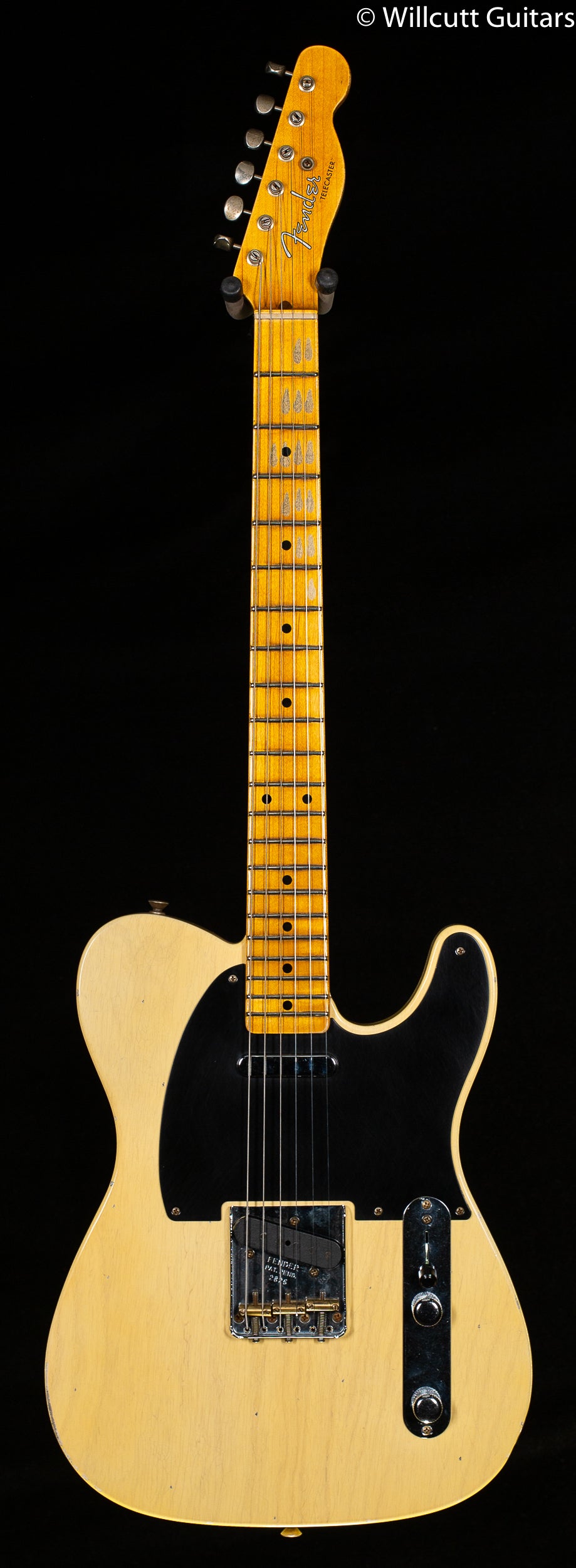 Fender Custom Shop 4/54 Blackguard Tele Blonde Willcutt Limited Nocaster "U" (257)