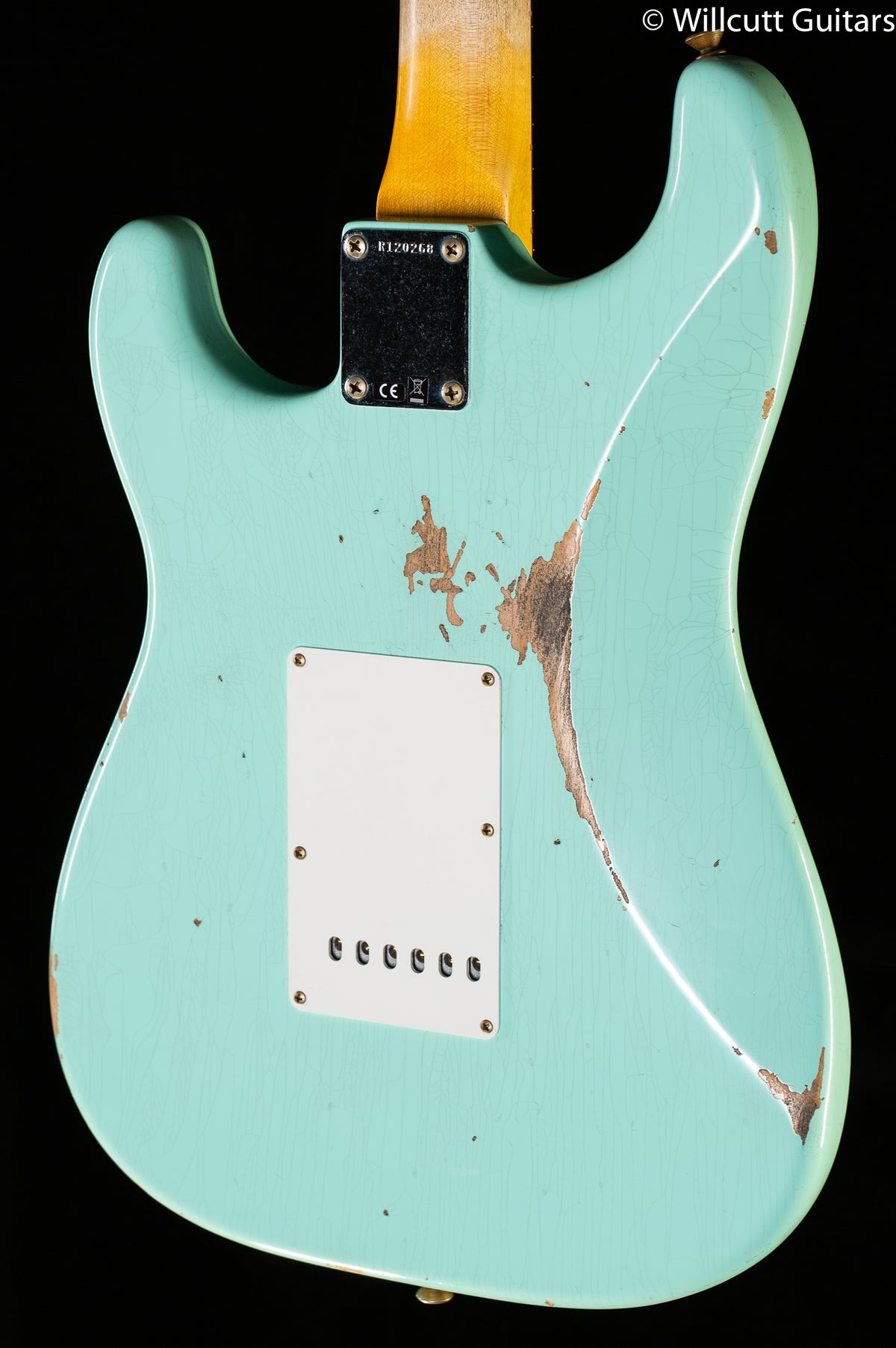 Fender Custom Shop "The 63" 1963 Stratocaster Relic Surf Green LG C