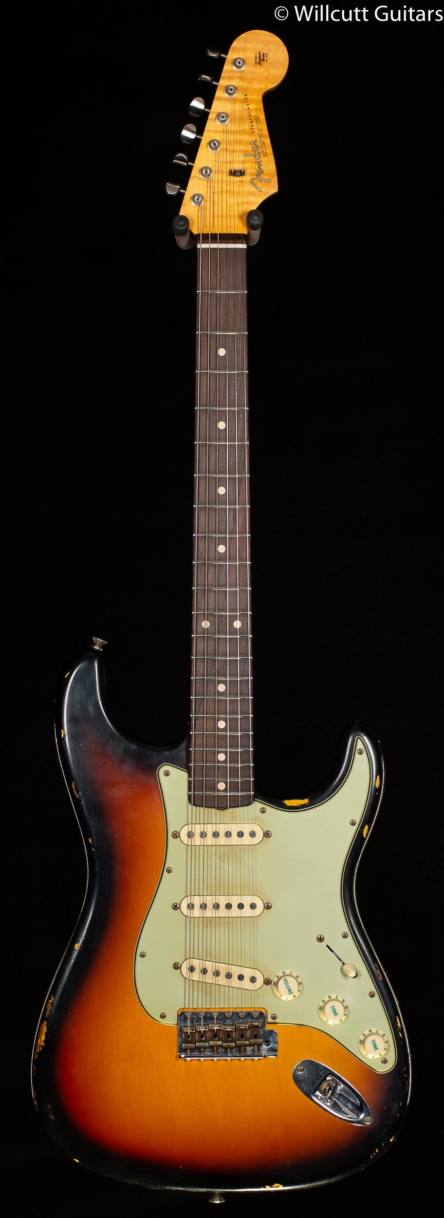 Fender Custom Shop WILLCUTT TRUE '62 STRAT JRN 59C-3TS-MBPW (296)